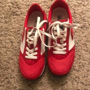 Brooks Red Sneakers